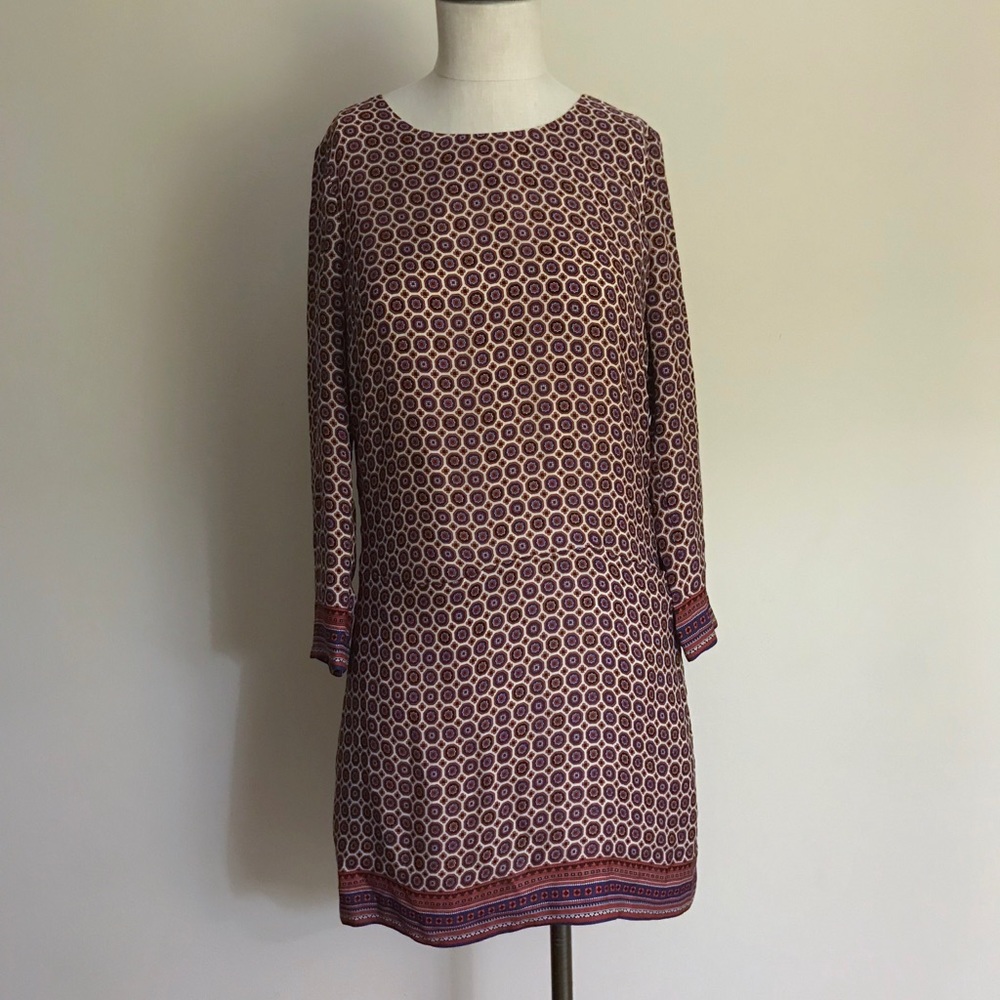 J Crew Silk Dress w/ Pockets Size 2